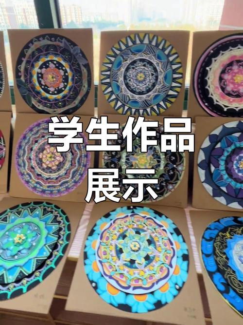 少儿创意美术:敦煌藻井纹样大赏,精美图案让人惊艳